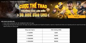 Khuyến Mãi Giải Đấu Thể Thao Mới Nhất, Cơ Hội Thắng Cực Cao